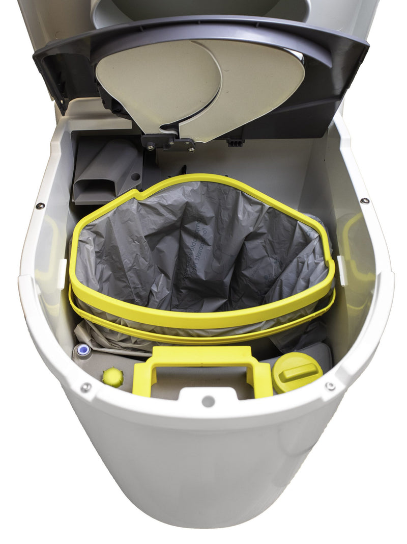 SEPARETT TINY COMPOSTABLE DIVERTER TOILET WITH INTERNAL URINE TANK